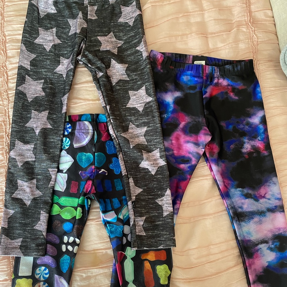 Terez Girls Leggings - 3 pairs